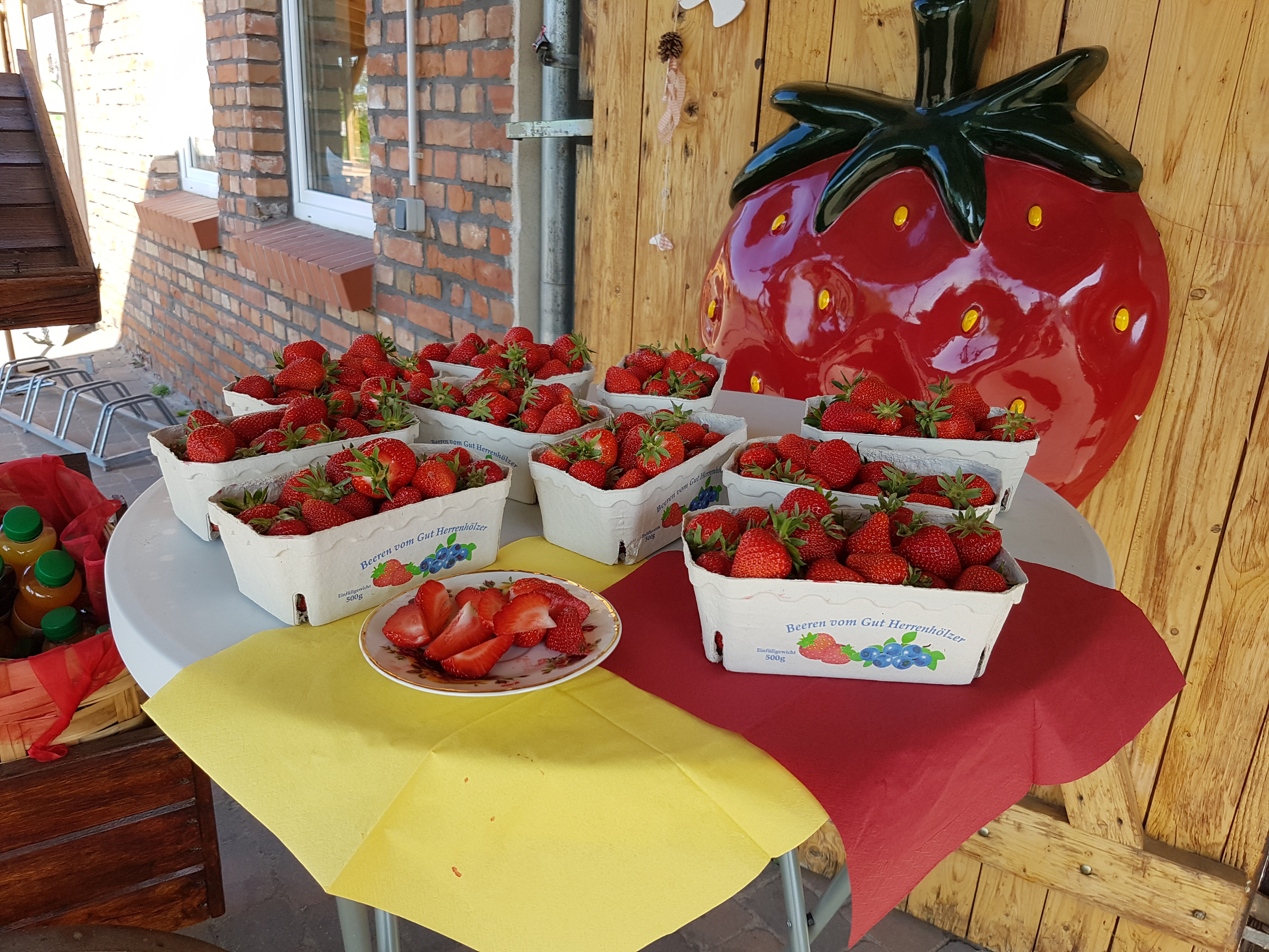 Erdbeeren aus unserem Hofladen