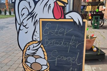 Spargelzeit – Wir eröffnen unser kleines Spargel-Restaurant!